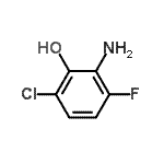 CAS 登录号：872363-76-3， 2-氨基-6-氯-3-氟苯酚