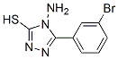 CAS#: 87239-96-1, 4-Amino-5-(3-Bromophenyl)-2,4-Dihydro-3H-1,2,4-Triazole-3-Thione