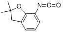CAS 登录号：87254-55-5， 2,2-二甲基-2,3-二氢-1-苯并呋喃-7-基异氰酸酯