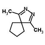 CAS 登录号：87268-49-3， 1,4-二甲基-2,3-二氮杂螺[4.4]壬-1,3-二烯