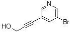 CAS 登录号：873302-37-5， 3-(5-溴-3-吡啶基)-2-丙炔-1-醇