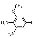 CAS 登录号：873662-28-3， 5-氟-3-甲氧基-1,2-苯二胺