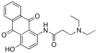 CAS#: 87367-07-5, 1-(omega-Diethylaminopropylamido)-4-Hydroxy-9,10-Anthracenedione