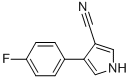 CAS 登录号：87388-08-7， 4-(4-氟苯基)-1H-吡咯-3-甲腈
