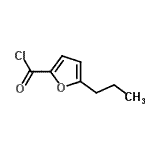 CAS 登录号：87395-50-4， 5-丙基-2-糠酰氯