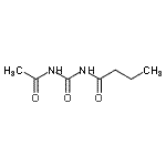 CAS 登录号：873972-81-7， N-(乙酰基氨基甲酰)丁酰胺