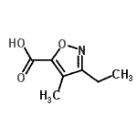 CAS 登录号：874289-75-5， 3-乙基-4-甲基-1,2-恶唑-5-羧酸