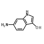 CAS 登录号：874303-95-4， 6-氨基-1H-吲哚-3-醇