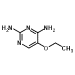CAS 登录号：874494-82-3， 5-乙氧基-2,4-嘧啶二胺