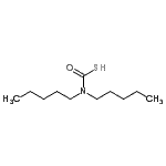 CAS 登录号：874526-39-3， 二戊基氨基硫代甲酸S-酸