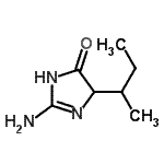 CAS 登录号：874531-51-8， 2-氨基-5-仲-丁基-1,5-二氢-4H-咪唑-4-酮
