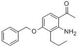CAS#: 87472-99-9, 1-[2-Amino-4-(Phenylmethoxy)-3-Propylphenyl]-Ethanone