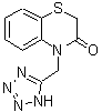 CAS 登录号：874765-99-8， 4-(1H-四唑-5-基甲基)-2H-1,4-苯并噻嗪-3(4H)-酮
