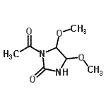 CAS 登录号：875222-22-3， 1-乙酰基-4,5-二甲氧基-2-咪唑烷酮