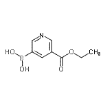 CAS#: 875781-62-7, [5-(Ethoxycarbonyl)-3-pyridinyl]boronic acid