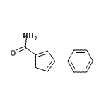 CAS 登录号：875826-45-2， 3-苯基-1,3-环戊二烯-1-甲酰胺