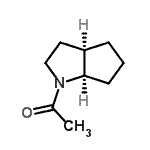 CAS 登录号：87623-96-9， 1-[(3aR,6aR)-3,3a,4,5,6,6a-六氢-2H-环戊二烯并[b]吡咯-1-基]乙酮
