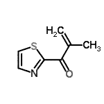 CAS 登录号：87636-22-4， 2-甲基-1-(1,3-噻唑-2-基)-2-丙烯-1-酮