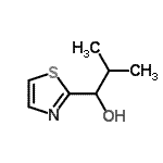 CAS 登录号：87636-30-4， 2-甲基-1-(1,3-噻唑-2-基)-1-丙醇