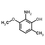 CAS 登录号：876473-55-1， 2-氨基-3-甲氧基-6-甲基苯酚