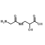 CAS 登录号：876480-94-3， 3-(甘氨酰亚氨基)-2-羟基丙酸