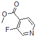CAS 登录号：876919-08-3， 3-氟-4-吡啶羧酸甲酯