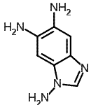 CAS 登录号：877473-51-3， 1H-苯并咪唑-1,5,6-三胺