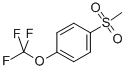 CAS#: 87750-51-4, 4-(Trifluoromethoxy)Phenyl Methyl Sulfone