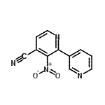 CAS 登录号：878194-89-9， 3-硝基-2,3'-联吡啶-4-甲腈