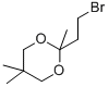 CAS#: 87842-52-2, 2-(2-Bromoethyl)-2,5,5-trimethyl-1,3-Dioxane