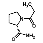 CAS 登录号：87892-79-3， 1-丙酰基-L-脯氨酰胺