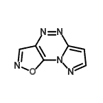 CAS 登录号：87986-56-9， [1,2]恶唑并[5,4-e]吡唑并[5,1-c][1,2,4]三嗪