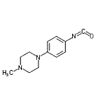 CAS 登录号：879896-39-6， 1-(4-异氰酸苯基)-4-甲基哌嗪