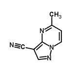 CAS 登录号：879900-25-1， 5-甲基吡唑并[1,5-a]嘧啶-3-甲腈