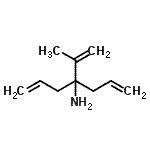 CAS 登录号：880261-91-6， 4-异丙烯基-1,6-庚二烯-4-胺