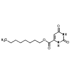 CAS 登录号：88280-81-3， 辛基2,6-二氧代-1,2,3,6-四氢-4-嘧啶羧酸酯