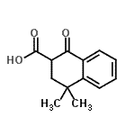 CAS 登录号：88296-21-3， 4,4-二甲基-1-氧代-1,2,3,4-四氢-2-萘甲酸