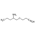 CAS#: 883516-71-0, 1-(3-Butyn-1-yloxy)-2-pentanamine