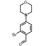 CAS#: 883522-52-9, 2-Bromo-4-(4-morpholinyl)benzaldehyde