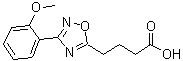 CAS#: 883546-54-1, 4-[3-(2-Methoxyphenyl)-1,2,4-oxadiazol-5-yl]butanoic acid