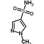 CAS 登录号：88398-68-9， 1-甲基-1H-吡唑-4-磺酰胺