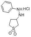 CAS 登录号:884-50-4, 1-苯基-2-(四氢噻吩-3-基)肼二氧化物盐酸盐