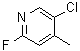 CAS 登录号：884494-88-6， 5-氯-2-氟-4-甲基吡啶