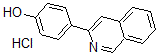 CAS 登录号：884500-89-4， 4-(3-异喹啉基)-苯酚盐酸盐(1:1)