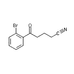 CAS#: 884504-59-0, 5-(2-Bromophenyl)-5-oxopentanenitrile