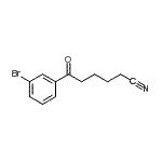 CAS 登录号：884504-64-7， 6-(3-溴苯基)-6-氧代己腈
