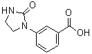 CAS 登录号：884504-86-3， 3-(2-氧代-1-咪唑烷基)苯甲酸