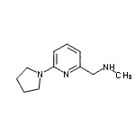 CAS 登录号：884507-14-6， N-甲基-1-[6-(1-吡咯烷基)-2-吡啶基]甲胺
