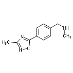 CAS 登录号：884507-32-8， N-甲基-1-[4-(3-甲基-1,2,4-恶二唑-5-基)苯基]甲胺
