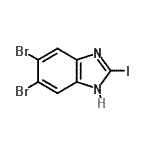 CAS#: 885270-95-1, 5,6-Dibromo-2-iodo-1H-benzimidazole